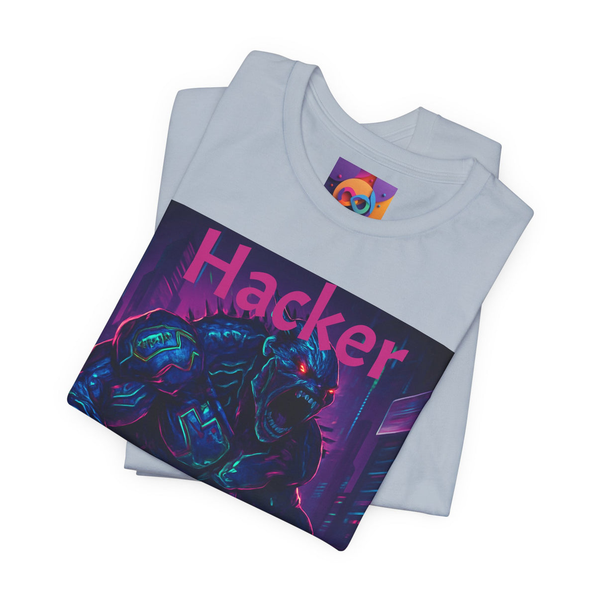 Monster Graphic Tee — '06/28/1971.' Dark Creature Illustration