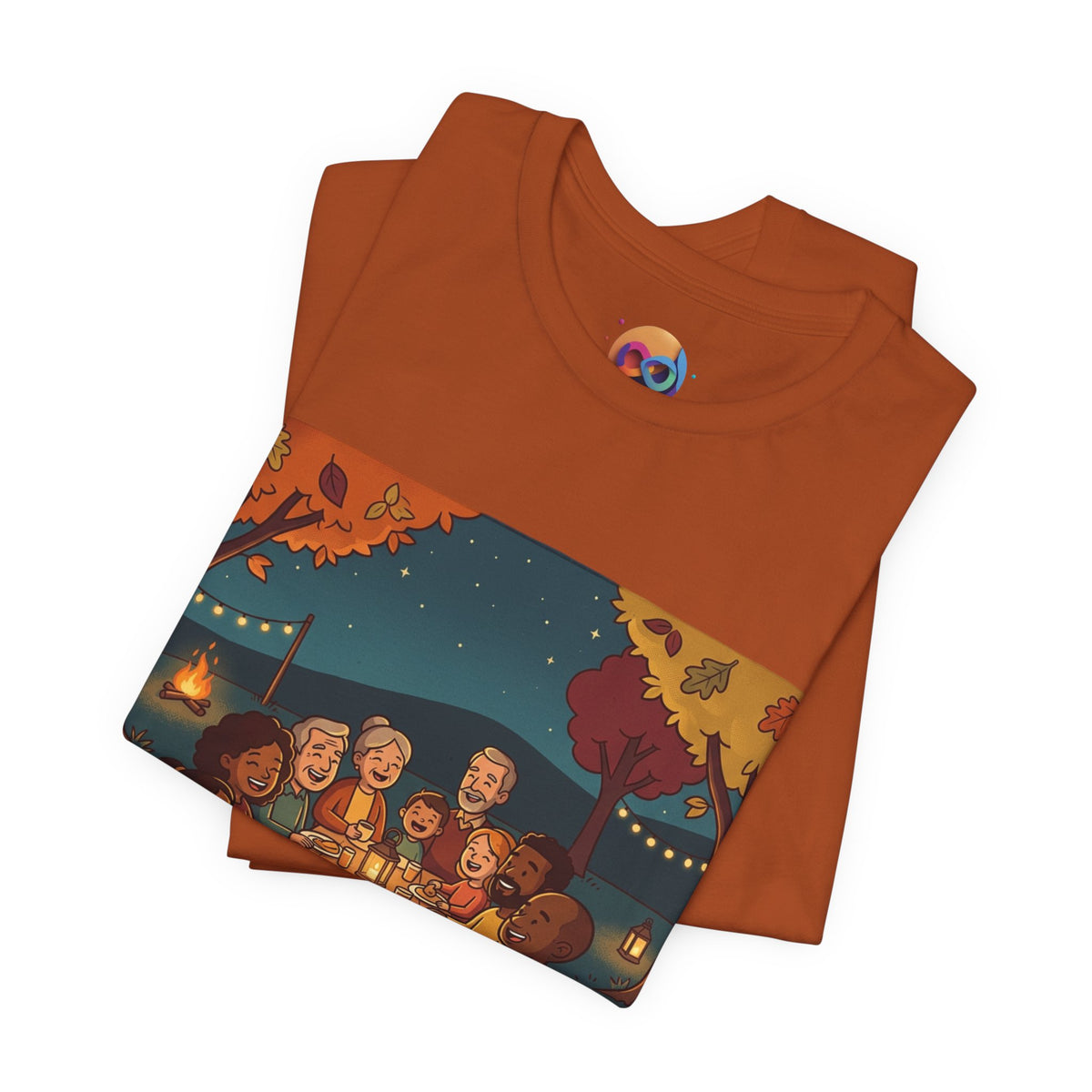 Gather Together T‑Shirt — Cozy Autumn Family Dinner Tee