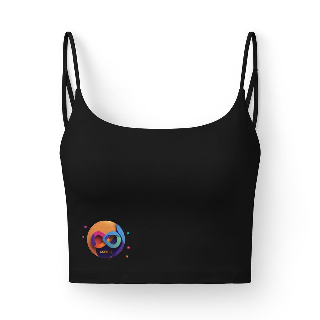 MAYUS LUXES Strappy Crop Bra — Seamless Everyday Support