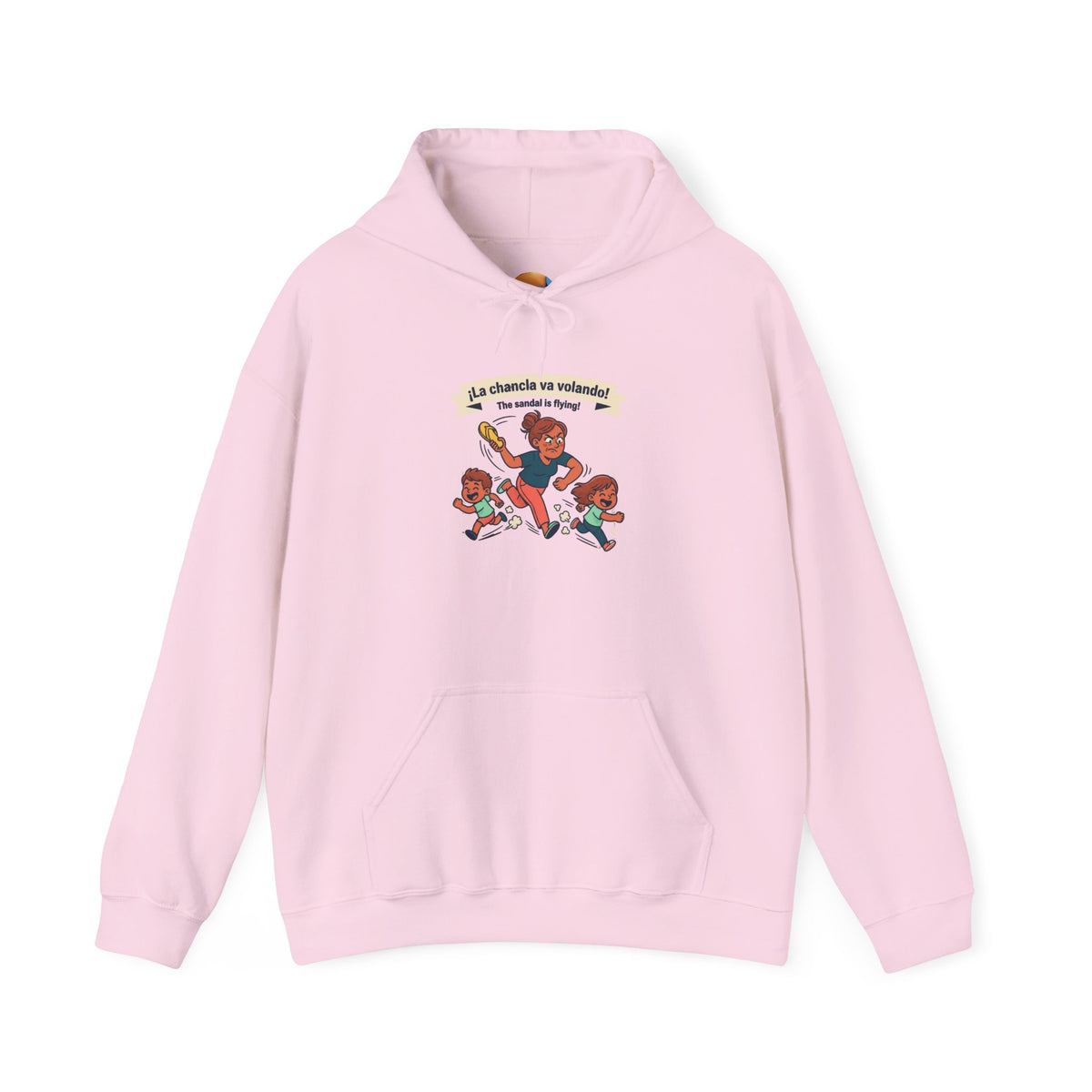 'LA CHANCLA' va volando Unisex Heavy Blend™ Hooded Sweatshirt