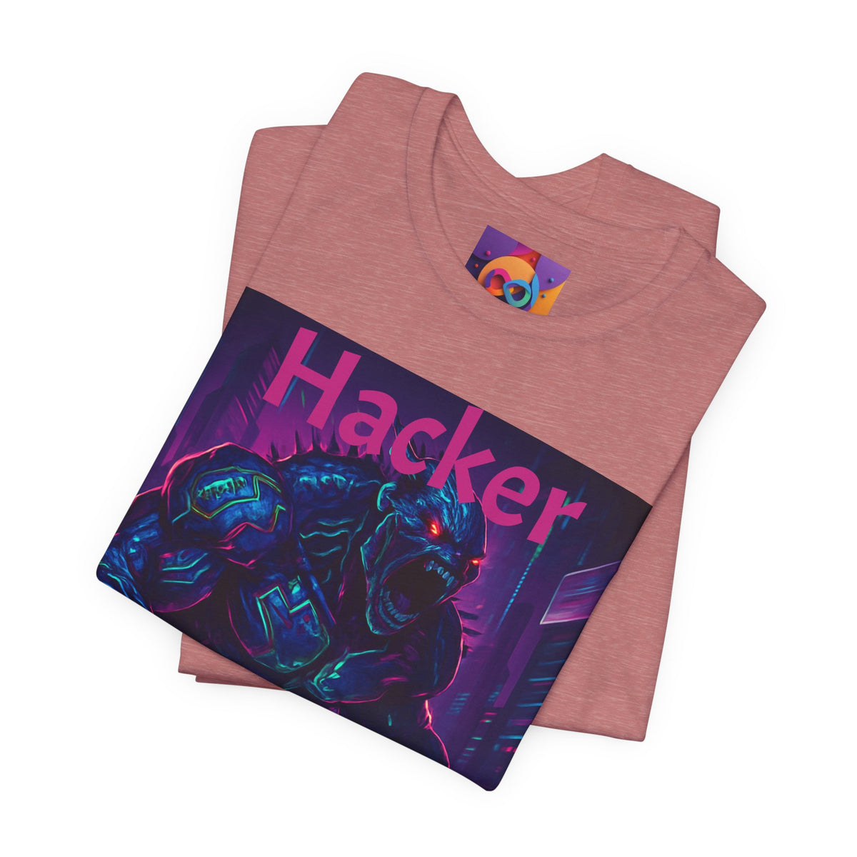 Monster Graphic Tee — '06/28/1971.' Dark Creature Illustration
