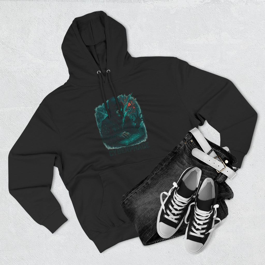 HALLOWEEN Cyberphage Graphic Hoodie | Cozy Fleece Sweatshirt.