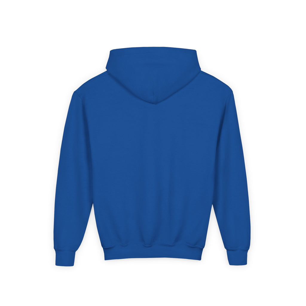 HALLOWEEN Youth Hoodie — Cozy Autumn Cabin Night Illustration